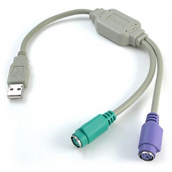 Adaptador USB a 2 x PS/2 H Netmak (Cod:4727)