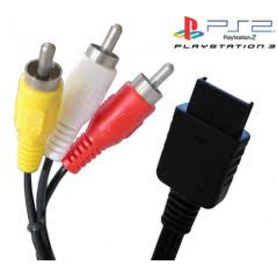 Cable AV de PS2 SJ-9952 - Audio y video (Cod:4797)