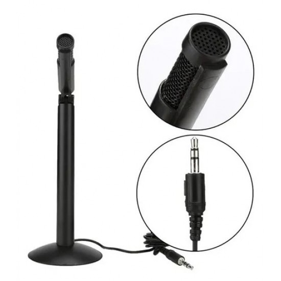 Micrófono de pie para PC - Negro - SF-950 (Cod:4874)