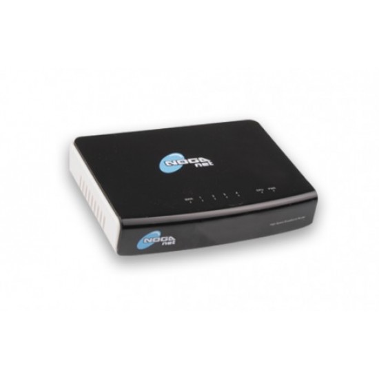 Router, Switch Noganet 1 WAN 4LAN - 100mbps de transferencia  - NG-S104R (Cod:5185)