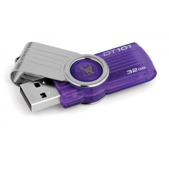 Pen drive USB 32GB kingston DT101G2 Violeta (Cod:5286)