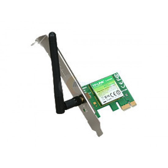 Placa de red PCI Express Inalámbrica - 150 Mbps - antena desmontable - N TP-Link - TL-WN781ND (Cod:5362)