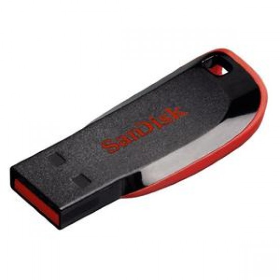 Pen drive USB Sandisk Cruzer CZ50 Blade - 32GB Negro y rojo (Cod:6150)