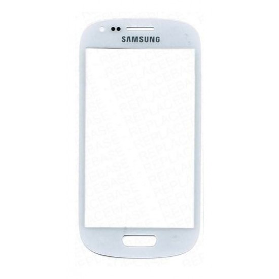 Glass o vidrio frontal para Samsung Galaxy S3 I9300 color blanco (Cod:6385)
