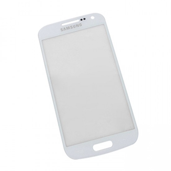 Glass o vidrio frontal para Samsung Galaxy S4 mini 9190919591929198 - BLANCO - Oem (Cod:6513)