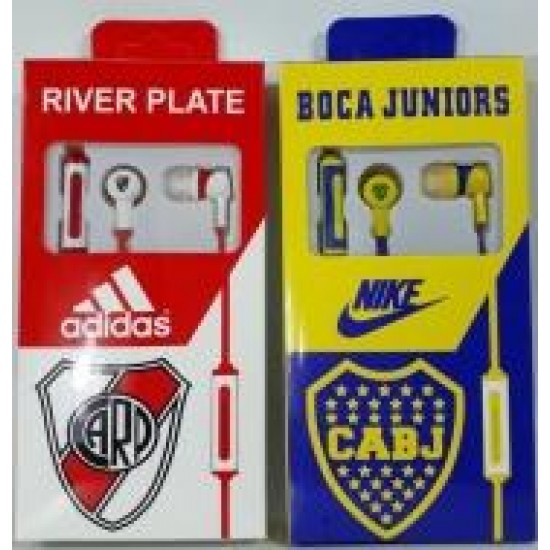 Auricular manos libre de Boca Juniors / River Plate in ear AN-318 (Cod:7039)