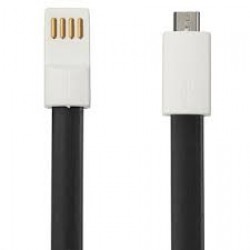 Cable micro USB macho a USB macho con iman varios colores- 20cm- (Cod:7268)