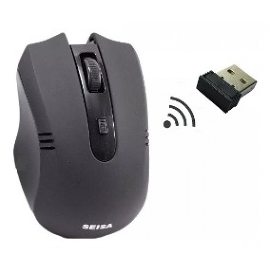 Mouse Inalambrico Optico DN-F16  USB - Gris (Cod:7341)