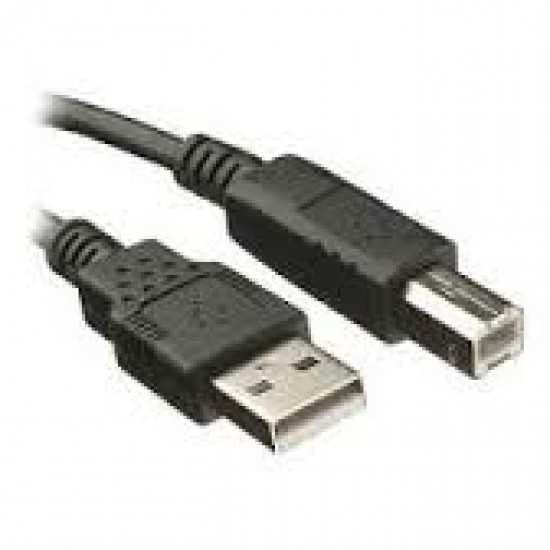 Cable AB a USB 2.0 para impresora 3 metros Noganet -Negro - USB 2.0 AB 3M (Cod:7478)