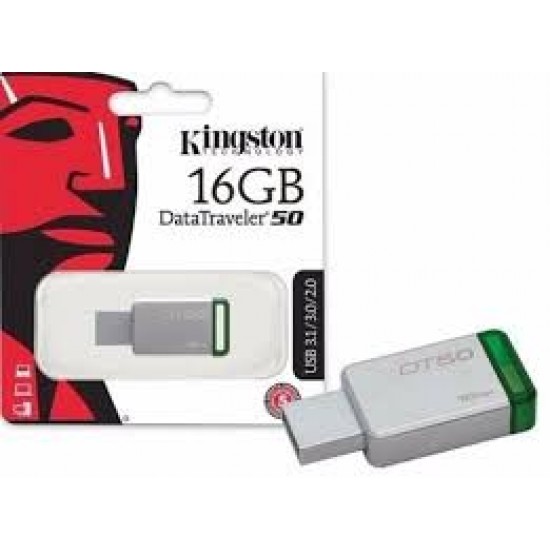 Pen drive USB Kingston DataTraveler 50 - 16GB - DT50/16GB (Cod:7781)