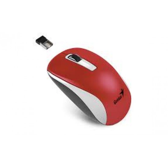 Mouse Genius Inalambrico NX-7010 BlueEye Rojo (Cod:7983)