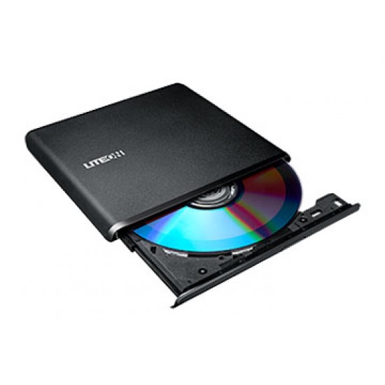 Grabadora Externa Ultra-Slim de DVD LITE-ON - ES1 - Negra (Cod:8011)