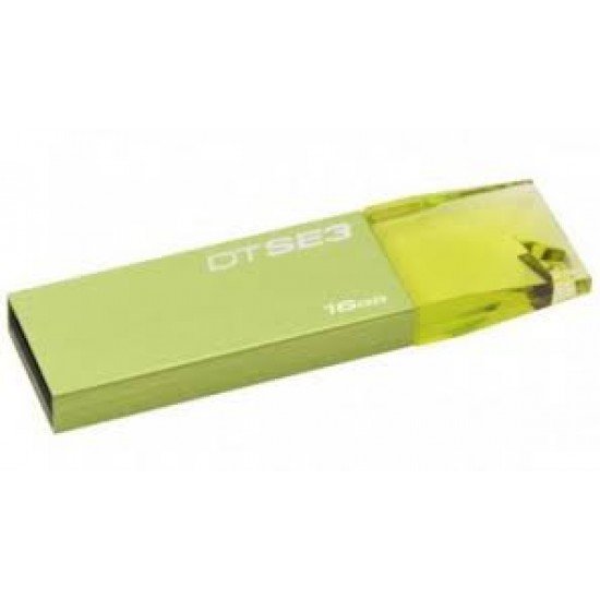 Pen Drive KINGSTON 16 GB USB 2.0 DTSE3 Metalico Verde (Cod:8013)