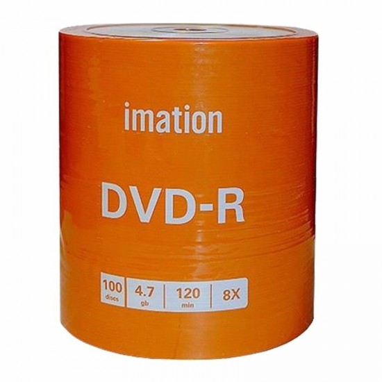 DVD-R virgen Imation 8x - 4.7gb - 120min (Cod:8111)