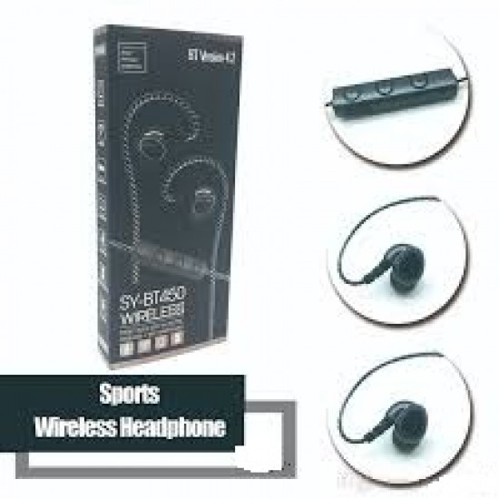 Auricular Bluetooth Sports - con gomitas intercambiables - SY-BT450 (Cod:8354)