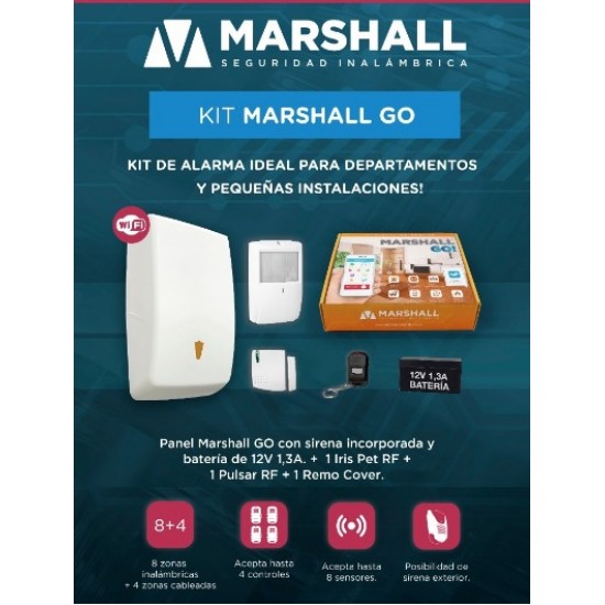 KIT MARSHALL GO - ideal par pequeñas instalaciones (Cod:8480)