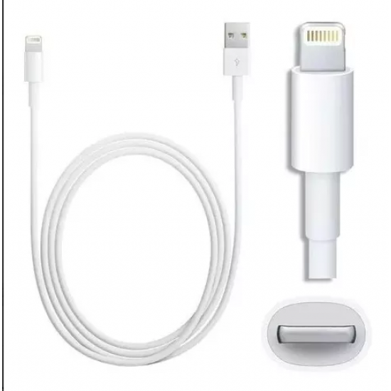 Cable Usb 3.0 para Iphone 5 iphone 6 -1mt - reforzado -  Blanco (Cod:8493)