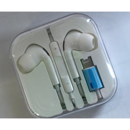 Auricular manos libres in ear para celular Iphone - Blanco (Cod:8844)