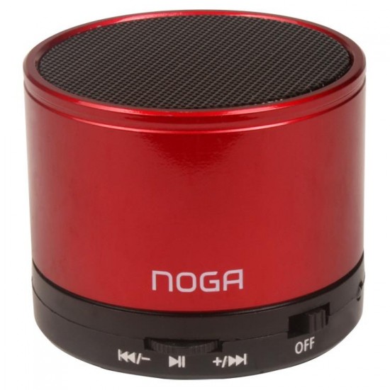 Mini Parlante Bluetooth NGS-025 Rojo Noganet (Cod:8885)