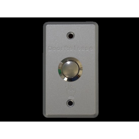 EX-901 - Botón de EXIT metálico empotrable 86x50 - CYGNUS (Cod:9122)