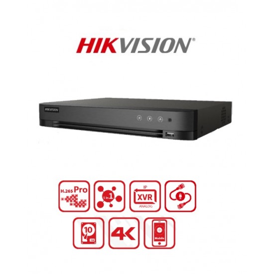 DS-7208HGHI-K1(STD)(S) - DVR 8 Canales - HIKVISION (Cod:9626)