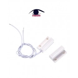 Sensor Magnetico Precableado - Alarmas Apertura Puerta Ventana - AS03 - Vision (Cod:9652)