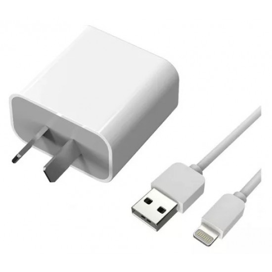 T-C01 IP - Cargador USB con cable desmontable Iphone - carga rápida - 5v 2.1A (Cod:9969)