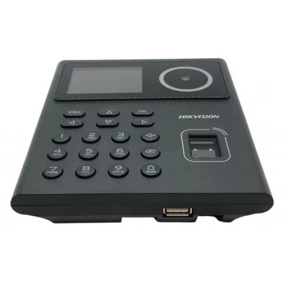 DS-K1T320MFWX - Terminal de Control Acceso - Reloj - Horario - Reconocimiento Facial - Huella - Tarjeta - Hikvision (Cod:10003)