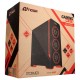 Gabinete Gamer 8609 Stormer - Led Rojo - 3 coolers - 600w - Noganet (Cod:9022)