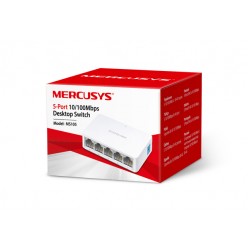 Switch de 5 puertos MiniDesktop 10/100Mbps Mercusys MS105 (Cod:10056)