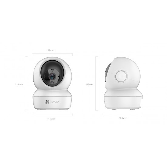 CS-H6c-R105-1L2WF - Camara Wifi - 2MP - 360° - Interior - EZVIZ (Cod:10117)