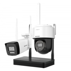 NKS422W03H - Kit NVS WIFI - 1 Camara Bullet + 1 Camara Domo - 2MPX - HIKVISION (Cod:10187)