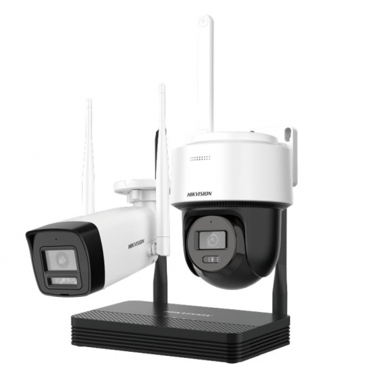 NKS422W03H - Kit NVS WIFI - 1 Camara Bullet + 1 Camara Domo - 2MPX - HIKVISION (Cod:10187)