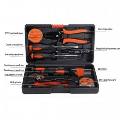 Kit de herramientas para electricidad e instalacion de redes (20 piezas) - HETS-20 - Vision (Cod:10304)
