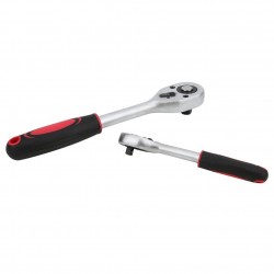Kit de herramientas con llave de vaso, destornillador y kit mecánico de 1/2 - 1/4 pulgadas con estuche - (94 piezas) WTS-94 - Vision (Cod:10305)