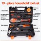 Kit de herramientas de 19 piezas, Multiuso de acero al carbono  - HTS-19 - Vision (Cod:10314)