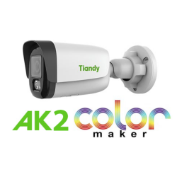 TC-C321N - AK/I3W/E/Y/2.8MM/V2.0 - Color Maker - 2MP - Cámara Bullet IP - Tiandy (Cod:10341)