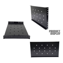ROU-001-009 - Bandeja p/rack fija liviana - 490x260MM -  1.0mm - Vision (Cod:10346)