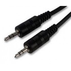 Cable auxiliar / Cable plug 3.5 a plug 3.5 de 3 mt en blister (Cod:6047)