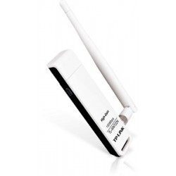 Placa de red USB Inalambrico N TP-Link TL WN722N 150 Mbps - Antena desmontable (Cod:6092)