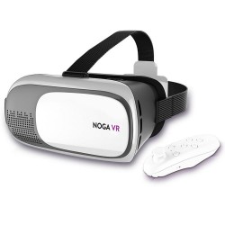 Lentes de realidad Virtual con control bluetooth para smartphone 4.7 a 6.0 - Noga VR (Cod:7547)