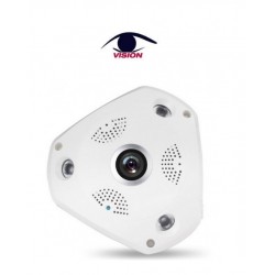 VR01EW - Camara Panoramica ojo de pez - Wifi 360 VR - 13 - 1.3MP - 960P - Vision (Cod:7950)