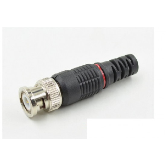 BNC-018 - Conector BNC macho con tornillo y funda para cable RG58 y RG59 (Cod:8018) BNC-018 - Conector BNC macho con tornillo y funda para cable RG58 y RG59 (Cod:8018)