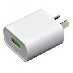 Cargador para celulares - USB 5v 2.1A - Color Blanco  (Cod:8301)