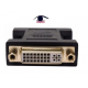 Adaptador DVI-I Hembra a VGA Macho DVII (24+5) (Cod:8564)