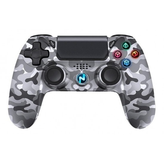 Descripción JOYSTICK PS4 INALAMBRICO DUALSHOCK 4 CAMUFLADO BLUE DES