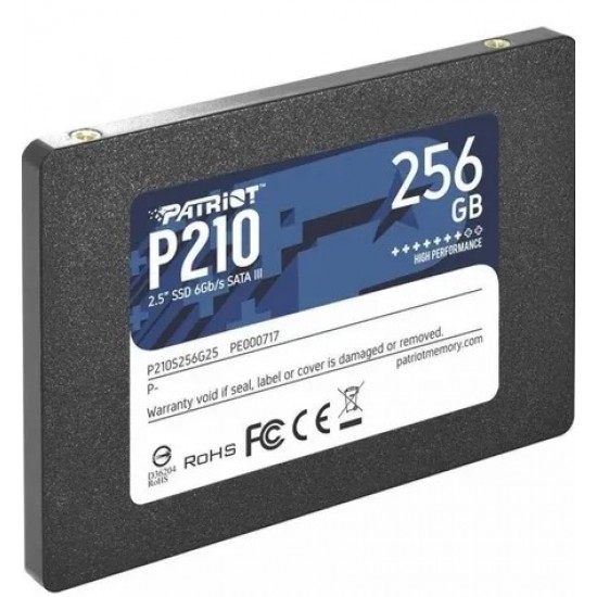 Disco SSD Patriot 256GB SATA3 - 6Gbps - 2.5 interno - P210 (Cod:8724)
