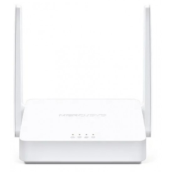 Router Inalambrico - Mercusys by TPLink 300Mbps N 2 Antenas - 5dBi - con 4 Módulos - MW302R (Cod:9597)