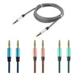 Cable auxiliar / Plug 3.5 a Plug 3.5 de 90 cmt - Mayado (Cod:8873)