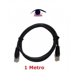 Cable patch cord de 1 metro - utp cat 5 - Vision (Cod:8902)